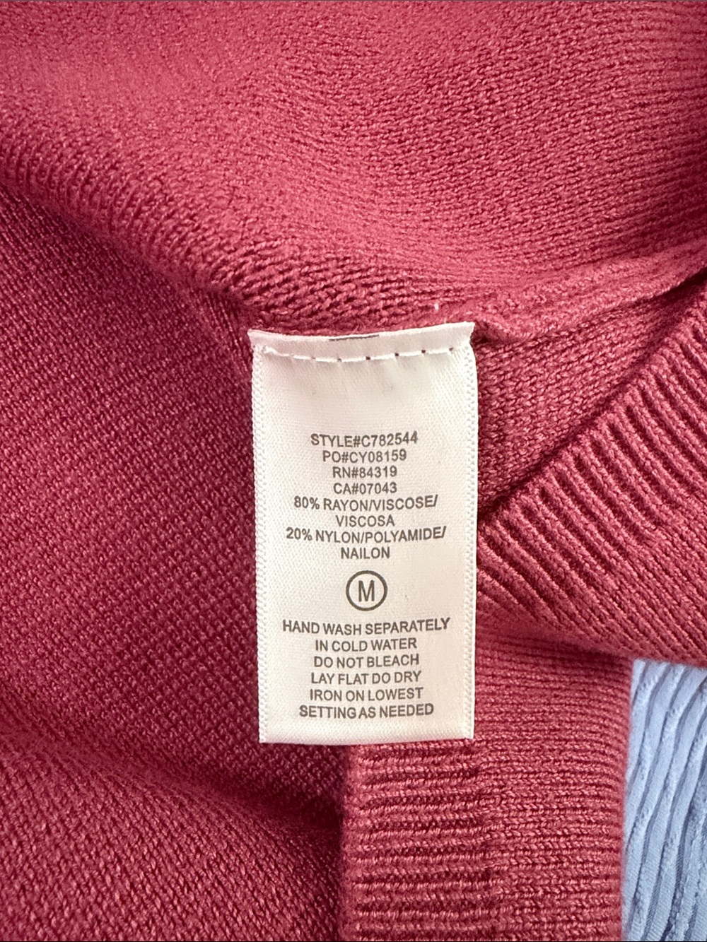 Cyrus Raspberry Scalloped-Edge Button Cardigan - Picture 4 of 4